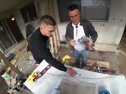 Видео: Різка штучного камення )Класне замовлення ,якісна робота ,той момент коли інструмент дуже важливий