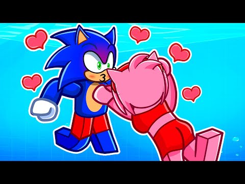 Видео: Я поцеловал Эми на женской вечеринке у бассейна в Roblox Snapchat!