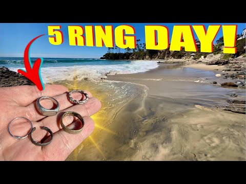 Видео: БОЛЬШИЕ ВОЛНЫ ОБНАРУЖИВАЮТ потерянные вещи на этих прекрасных пляжах Калифорнии!