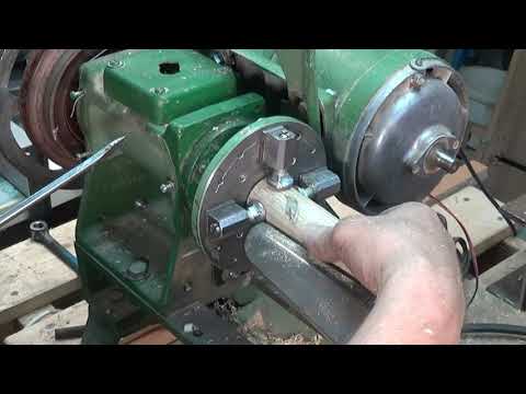 Видео: Токарный патрон  Центрование заготовки