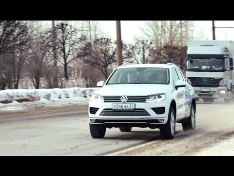Видео: Volkswagen Touareg (2015) Тест-драйв.Anton Avtoman