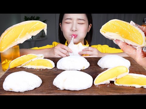 Видео: ASMR MUKBANG | CHEWY MANGO MOCHI (ЛИПЫЙ РИСОВЫЙ ТОРТ С МАНГО) 💛 ДОБАВЛЕНО ЦЕЛЬНОЕ МАНГО! ДЕСЕРТ