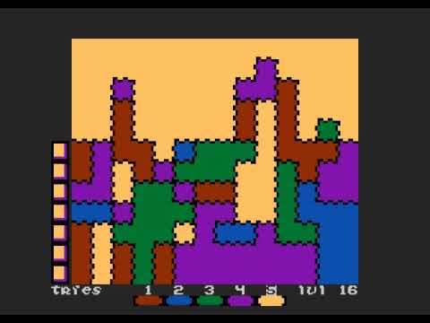 Видео: ATARI 8bit XL XE Game: "Ink Spill" Longplay 100% Complete АТАРИ прохождение