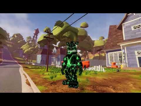 Видео: Я СКАЧАЛ на Hello Neighbor FRED BEAR MOD и ЭТО страшно