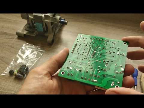Видео: Плата регулятора оборотов двигателя от стиральной машины TDA1085 controller с поддержкой мощности