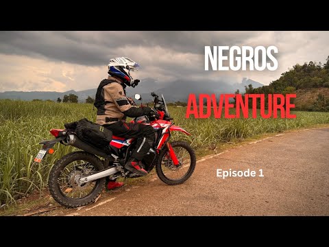 Видео: Приключенческий мотлог в Негросе на ралли Honda CRF 300L - Эпизод 1.