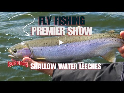 Видео: ПРЕМЬЕР-ШОУ ПО ЛОВЛЕ РЫБЫ НАХЛЫСТОМ: МЕЛКОВОДНЫЕ ПИЯВКИ