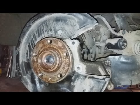 Видео: Замена Задней Ступицы Volkswagen Tiguan