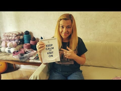 Видео: Журналы по вязанию. Пряжа. Что сейчас вяжу и связала.