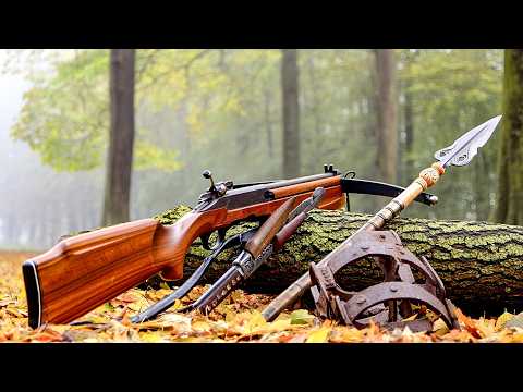 Видео: Оружие охотников разных народов — как менялись арбалеты, рогатины и капканы | Факты