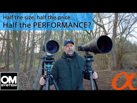 Видео: ОМ-1 + 150-400 f/4,5 - ВС - А1 + ГМ600мм