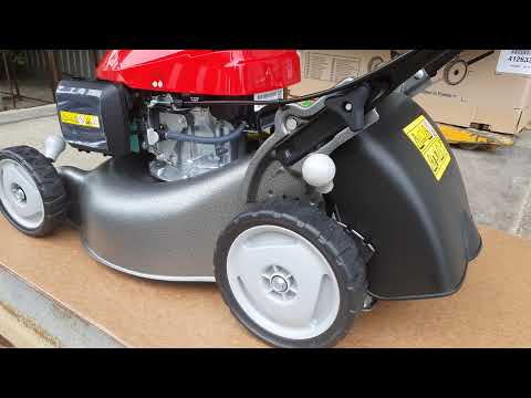Видео: Бензиновые газонокосилки Honda HRG HRX серия  izy - модельный ряд 2021 года