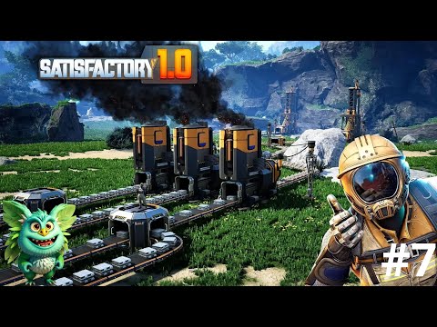 Видео: Satisfactory 1.0 COOP - Осваиваем боксит, он же гидрат оксида алюминия. Месим глинозём!