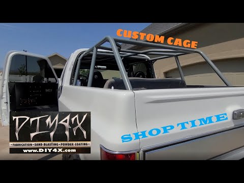 Видео: Squarebody Blazer получает каркас безопасности! #PlanB #uintagarage #rollcage