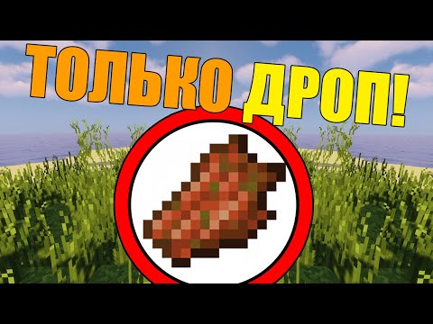 Видео: Как пройти майнкрафт используя только дроп мобов?