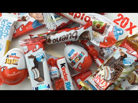 Видео: Все конфеты Ferrero Kinder TEST