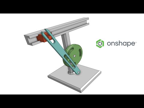 Видео: Учебное пособие Onshape: раскрытие потенциала механизма быстрого возврата