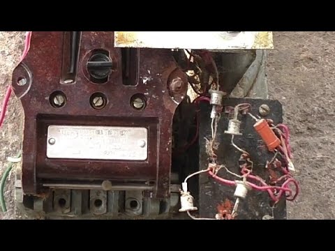 Видео: Цветмет и серебро. Разбираю какой-то пускатель