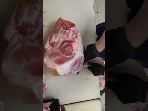 Видео: Нож из стали хв5 по курице и свинине, от Романа Шишулина