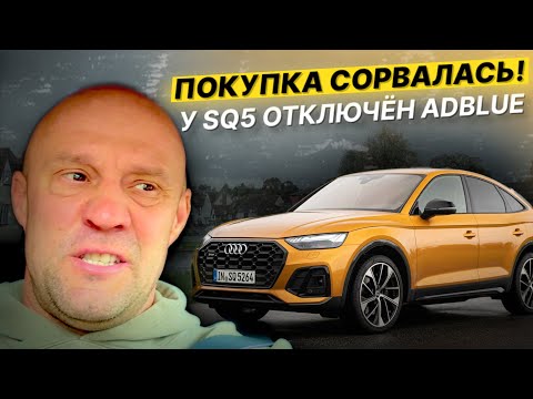 Видео: Покупка сорвалась: у Audi SQ5 отключён AdBlue!