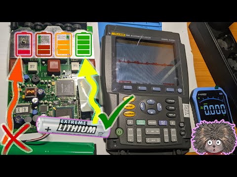 Видео: Переводим FLUKE 199C на литий, увеличиваем время работы осциллографа.