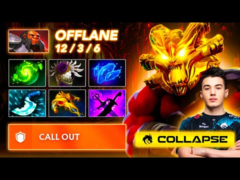 Видео: [7.39c] Collapse AXE Offlane | Полный игровой процесс Dota Class