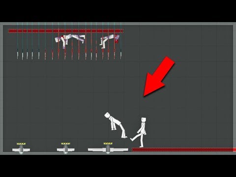 Видео: ГИГАНТСКИЕ ВЕНТИЛЯТОРЫ ПОДБРАСЫВАЮТ ЛЮДEЙ НА ШИПЫ | PEOPLE PLAYGROUND