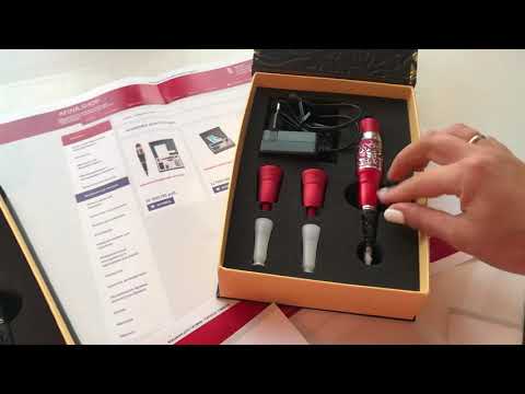 Видео: Машинка для перманентного макияжа Bella Dragon