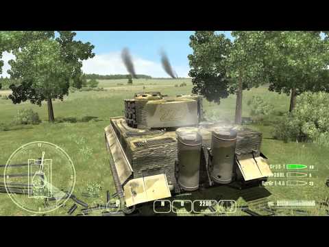 Видео: T-34 против Тигра - №3 - Тигр - Оборона Симашково