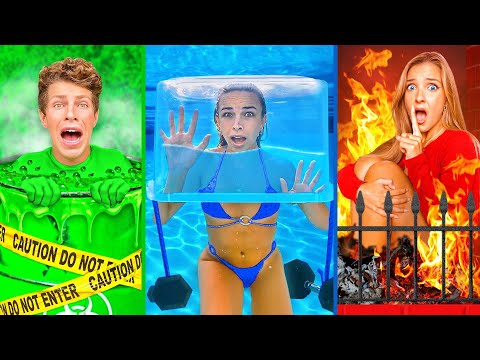 Видео: ЭКСТРЕМАЛЬНЫЕ ПРЯТКИ В ОДНОМ ЦВЕТЕ! (КАМУФЛЯЖ)
