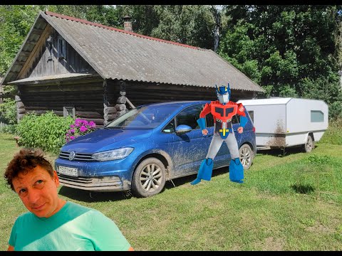 Видео: Прицеп караван. Трансформер!
