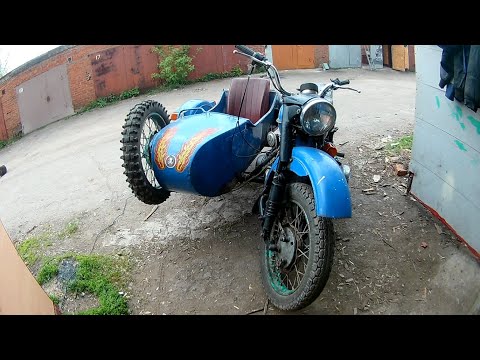 Видео: Установка вилки "Турист" на мотоцикл Урал || Motorcycle Ural