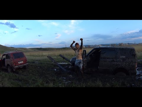 Видео: Нива 3d тест резины Nortec 540