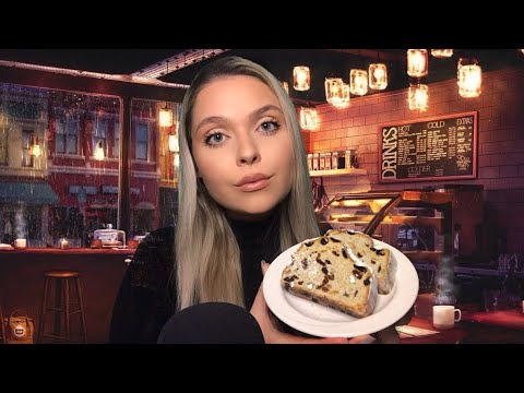 Видео: АСМР на Български|Ролева Игра: Нощта преди Коледа - Коледно Кафе