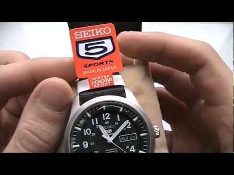 Видео: Обзор часов Seiko SNZG15