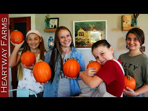 Видео: Пять способов использовать тыквы | Запасаемся на зиму | Осенний сбор тыквы | Heartway Farms