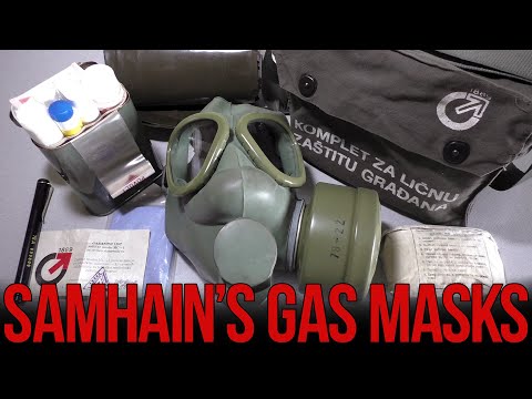 Видео: Обзор югославского противогаза MC-1