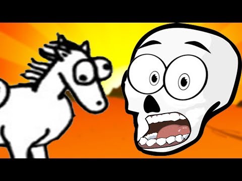 Видео: БЕЗУМНЫЕ ЛОШАДКИ И ЖУТКИЕ СКЕЛЕТЫ - West of Loathing #2