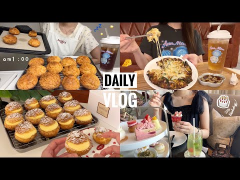 Видео: Повседневная жизнь японского кондитера👩🏻‍🍳midnight pastry shop🧁.