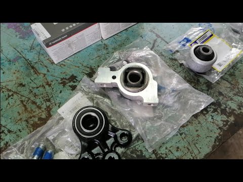 Видео: Замена салентблоков нижних рычагов Ситроен с5х7.