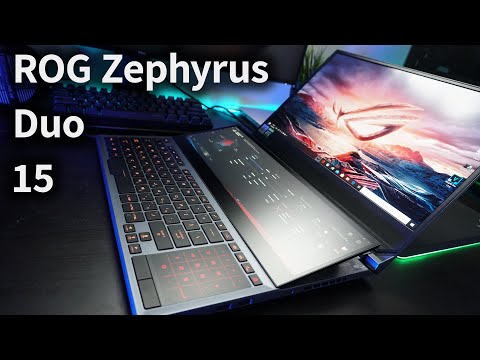 Видео: ROG Zephyrus Duo 15 - Самый Крутой Ноутбук в Мире?