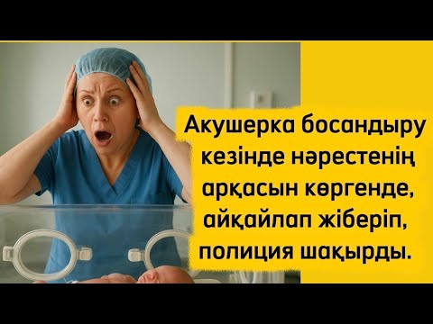 Видео: Акушерка босандыру кезінде нәрестенің арқасын көргенде, айқайлап жіберіп, полиция шақырды.