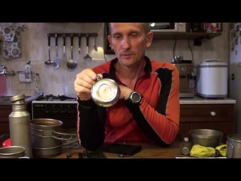 Видео: Обзор титановой посуды для походов.