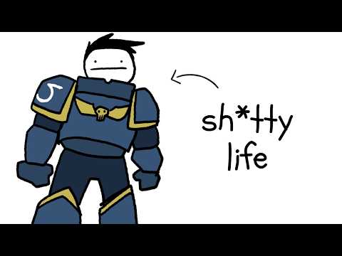 Видео: твоя жизнь в Warhammer 40k (Space Marine)