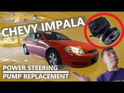 Видео: Замена насоса гидроусилителя руля Chevy Impala