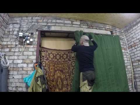 Видео: ШТОРКА для ГАРАЖА как и чем закрепить...