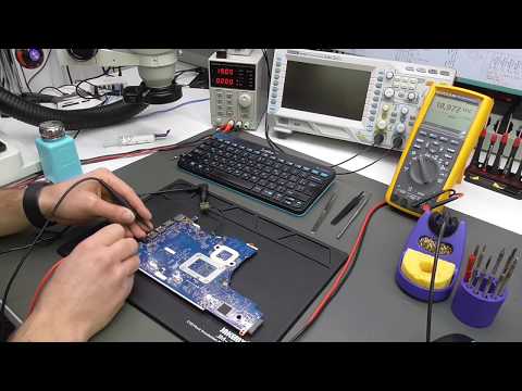 Видео: Ремонт HP Pavilion 15-DA (Compal LA-G073p). Ремонт без схемы.