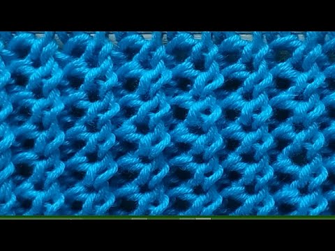 Видео: ДВУХСТОРОННИЙ УЗОР ИЗ ТРЕХ ПЕТЕЛЬ.   DOUBLE-SIDED THREE LOOP PATTERN.