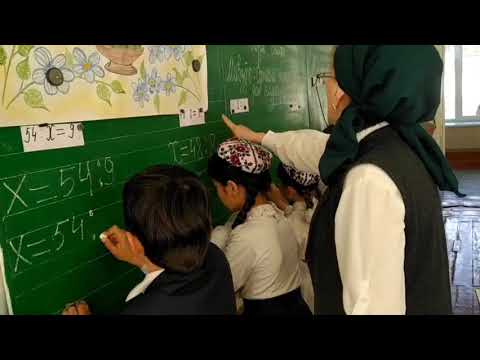 Видео: Алимова А.Д мактаби 48 н.Шохмансур