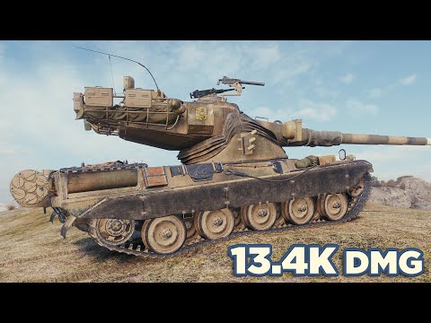 Видео: AMX 50 B • 13.4К УРОНА 10 ФРАГОВ • WoT Gameplay